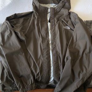 The North Face rain jacket